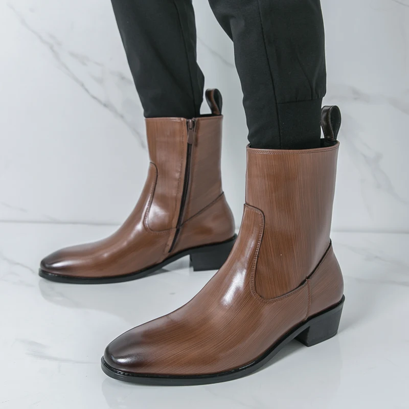 Men'S Fashion News - Klassische bequeme Stiefeletten Botas Fashion Herren