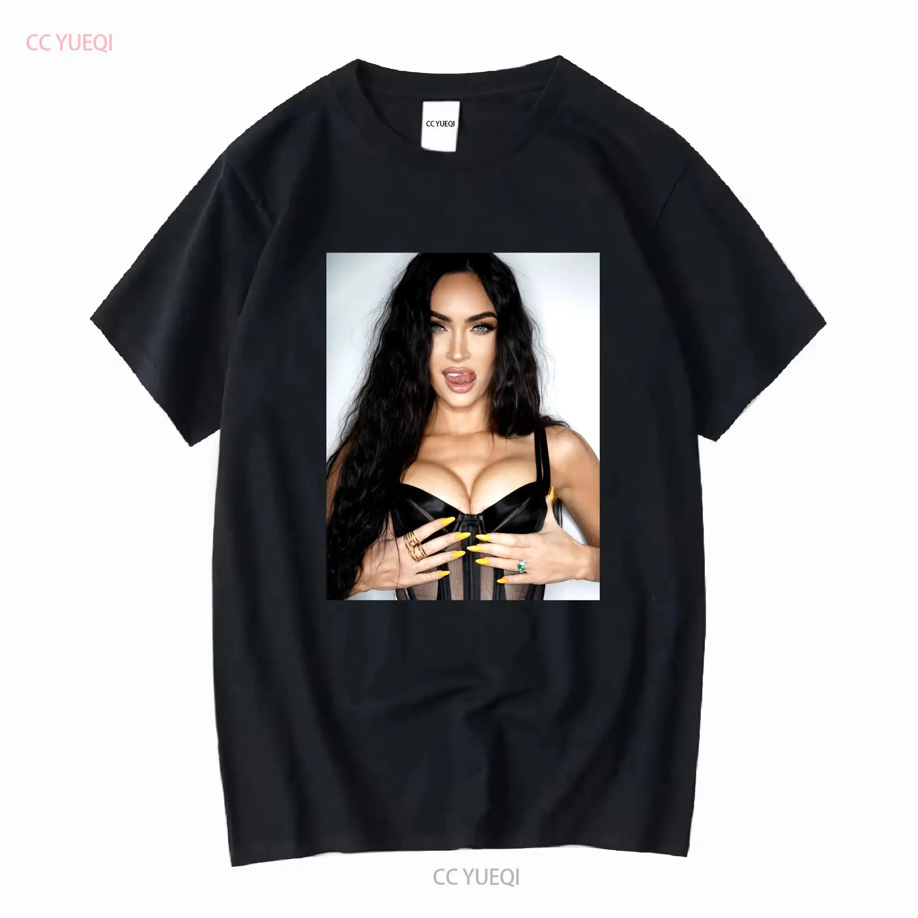 Poster Men Fashion - Megan Fox T-Shirt Poster lange oder