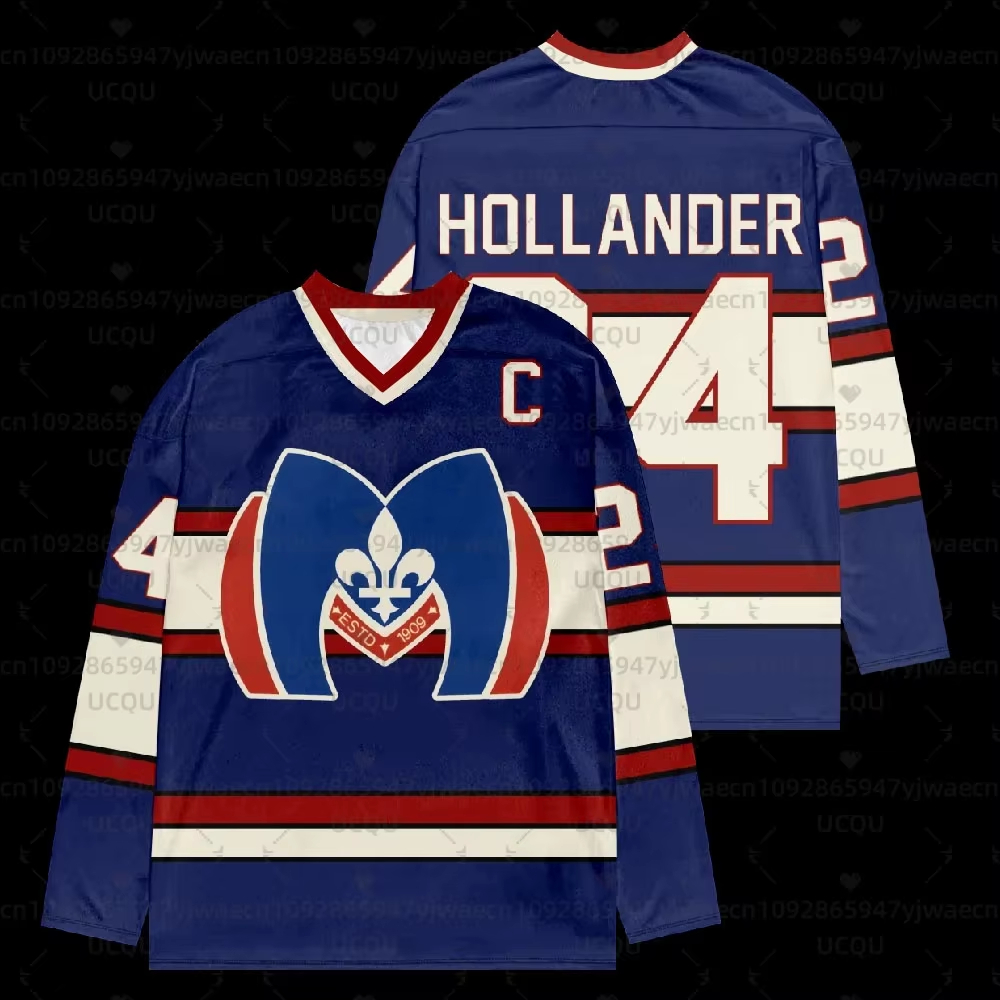 Mens Fashion Summer - Neues beheiztes Rivality-Hockey-Trikot mit langen Ärmeln,