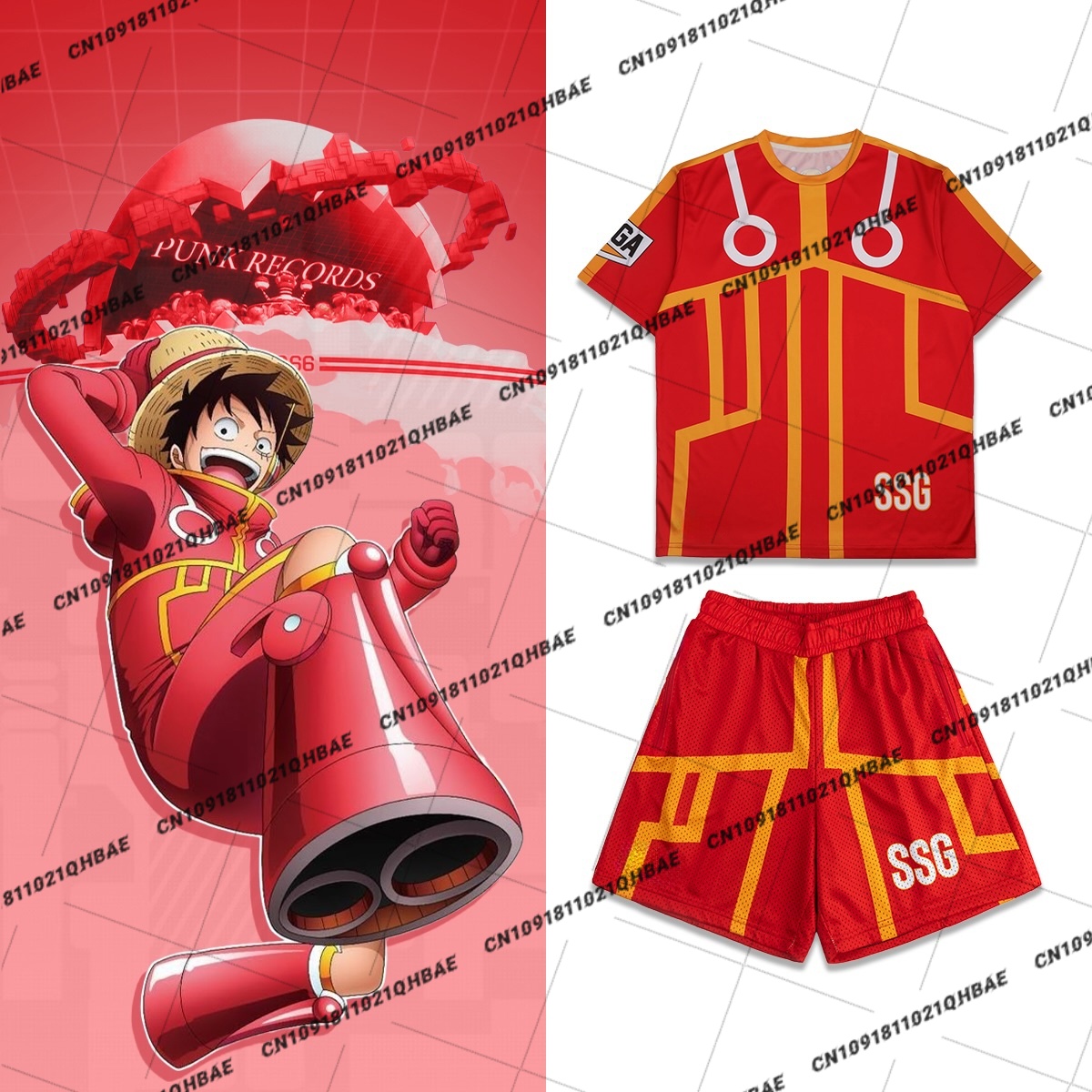 Men'S Fashion Videos - Neues Egghead Island Monkey D. Luffy