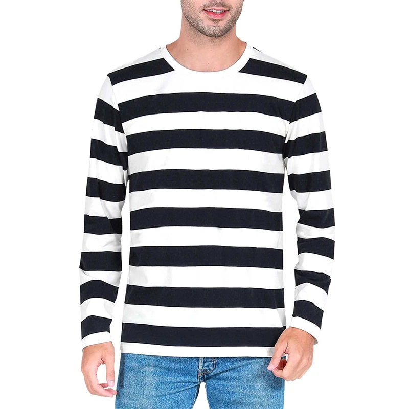 Mens Fashion Summer - Herren 3D-Druck Tarnmuster Langarm-T-Shirt aus Polyester,