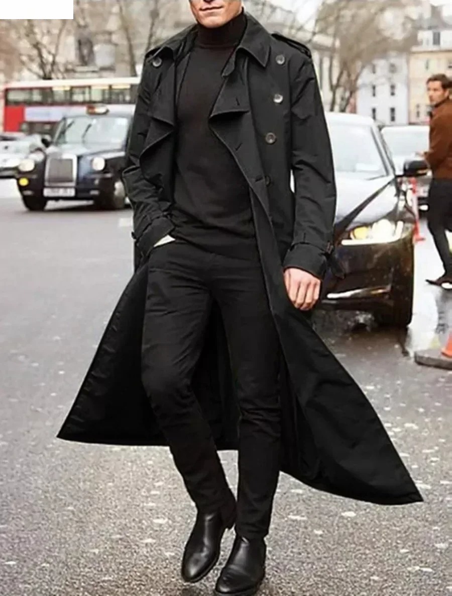 Männer Lange Trenchcoats Jacke – Men'S Fashion X Bewertung und Preis