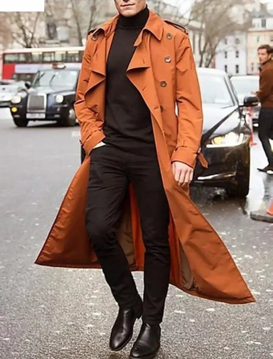 Männer Lange Trenchcoats Jacke – Men'S Fashion X Bewertung und Preis