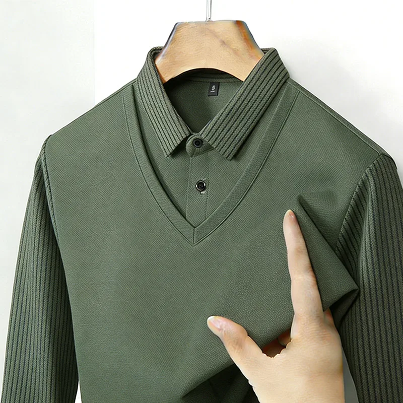 Zweiteiliges Hemd für Herren,  – Mens Fashion Clothes Bewertung und Preis