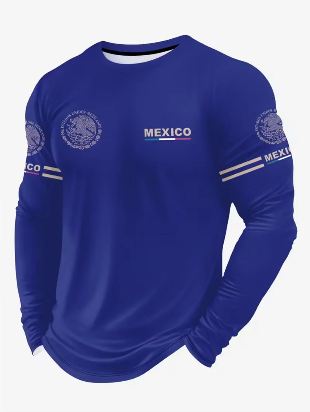 Herren-T-Shirt mit Mexiko-Adle – Mens Fashion Clothes Bewertung und Preis